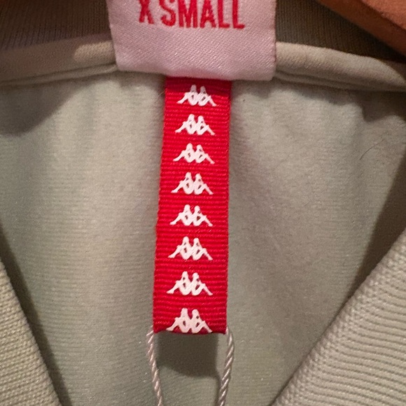 Kappa Mint Green Zip-Up Jacket - Picture 6 of 6